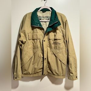 Field & Stream Tan Jacket LARGE